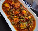 Foto langkah ke 7 dari resep Aloo Palak/Spinach&Potato Stew (Sayur Bayam Kentang ala India).