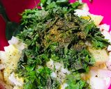 صورة لخطوة 1 من وصفة مفركة البطاطا والبيض 🥚🍠