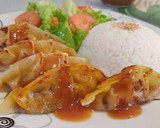 Foto del paso 5 de la receta: Gyozas de gambón