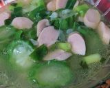 Foto langkah ke 8 dari resep Sup Oyong Sosis (kesukaan bocil).