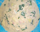 Foto del paso 2 de la receta: Pastel de calabacín, pollo, bacon y espinacas 😍😍