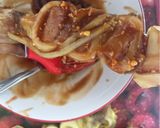 Foto langkah ke 3 dari resep Sate Cumi Sosis.