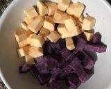 Foto langkah ke 2 dari resep Nasi Ubi manis ala Korea (Gogumabap).