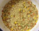 A picture of step 2 of Cheesy maggi noodles.