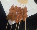 A picture of step 5 of Chicken Satay.