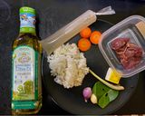 Foto langkah ke 1 dari resep MPASI 6 Bulan: Puree Hati Ayam Wortel.