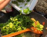A picture of step 6 of Chinese celery w/ Tofu.