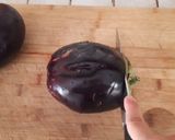 Foto del passaggio 6 della ricetta Polpette di melanzane, feta e menta su crema di ceci alle noci