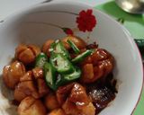 Foto langkah ke 6 dari resep Bakso telur teriyaki.