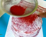 Foto langkah ke 5 dari resep Crepe cake red Velvet.
