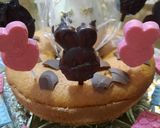 Foto del paso 9 de la receta: Rosca de bizcochuelo con bomboncitos de Pascua