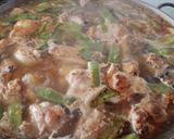 A picture of step 8 of Valencian Paella.