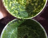 A picture of step 2 of Green dip.
