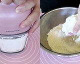 司康堡(豆乳黑芝麻、抹茶草莓、可可藍莓)的食譜步驟2照片