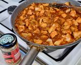 Csicseriborsó leves recept fázis 3 fotója