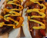 A picture of step 5 of Just a Hankering for Sausage Onion Peppers Sandwich.