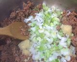 A picture of step 1 of Creamy Italian Sausage Potato Soup.