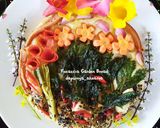 Foto langkah ke 4 dari resep Focaccia Garden Bread.
