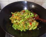 Foto langkah ke 3 dari resep Tumis Pare,Sayur Asin dan teri medan.