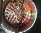A picture of step 3 of Garlic Chutney (roasted).