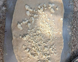 A picture of step 2 of Mediterranean stromboli.