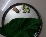 A picture of step 1 of Non fried besan patra chakli.