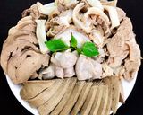 Hình bước làm 1 của món Cháo Lòng
