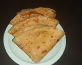 A picture of step 9 of Milk powder chapati.