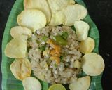A picture of step 8 of Sabudana khichdi.