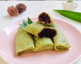 Foto langkah ke 4 dari resep Dadar Gulung Coklat.