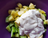 Foto del paso 2 de la receta: Crema fría de pepino y manzana