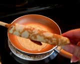 Hình bước làm 3 của món Bánh mè cuộn-món ăn vặt