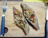 Foto del paso 6 de la receta: Batatas rellenas gratinadas