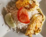 Foto del paso 6 de la receta: Huevos con arroz y verduras frescas