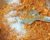 A picture of step 3 of Gajar Halwa.