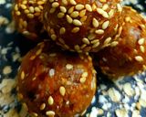 A picture of step 7 of Oats Ladoo (sugar-free).