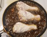 A picture of step 3 of Buttermilk Fried Chicken.
