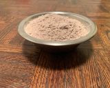 A picture of step 1 of Ragi Ball/Ragi Mude.