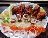 A picture of step 5 of Tandoori Tangdi Kababs.