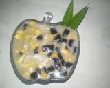 Foto langkah ke 3 dari resep Es jagung kelapa muda cincau #BikinRamadanBerkesan #kamismanis.