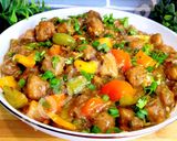 A picture of step 6 of Soya Chunks Chilli Manchurian In 2 Ways.