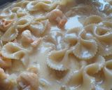 Foto del paso 4 de la receta: Corbatas con crema y camarones
