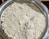 A picture of step 1 of Panjiri Modak.