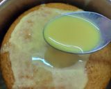 A picture of step 6 of Custard Cake with Mango Milk & Frosting, Eggless.
