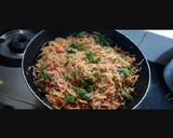 A picture of step 6 of Sewai upma (vermicelli upma).