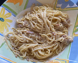 Foto del paso 7 de la receta: Spaghettis a la carbonara