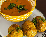 Foto del paso 5 de la receta: Albóndigas Satay  con salsa de cacahuete 🥜 🌶 🥜🌶