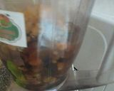 A picture of step 3 of Trinidad black fruit cake.