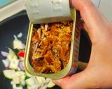 清冰箱蒲燒鰻蔬菜炒公仔麵的食譜步驟3照片