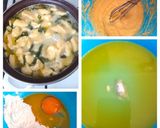 Tejfölös karalábéleves vajgaluskával recept fázis 4 fotója